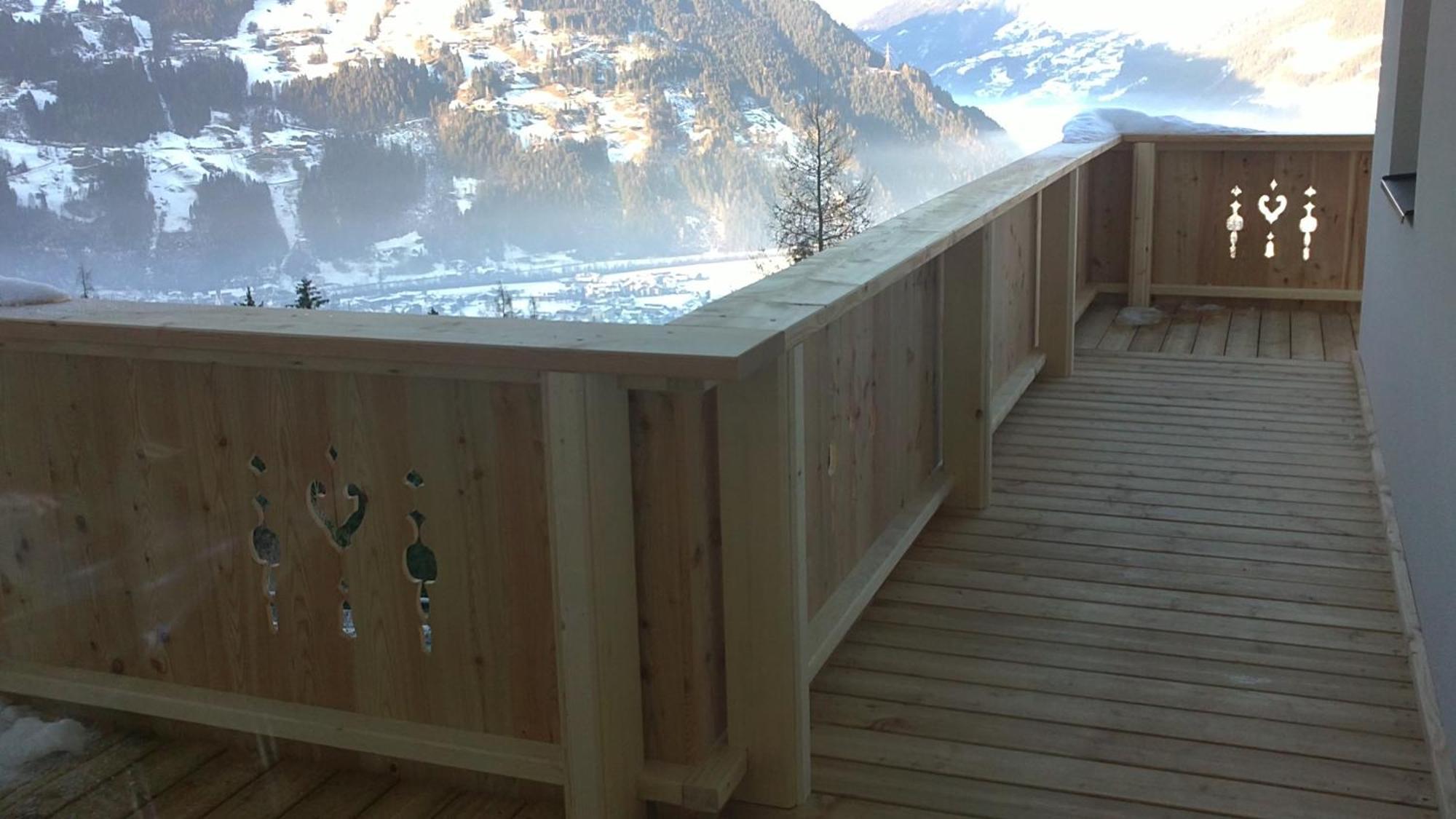 Landhaus Alpenjaeger Hainzenberg Bagian luar foto