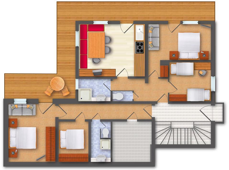 Landhaus Alpenjaeger Hainzenberg Bagian luar foto